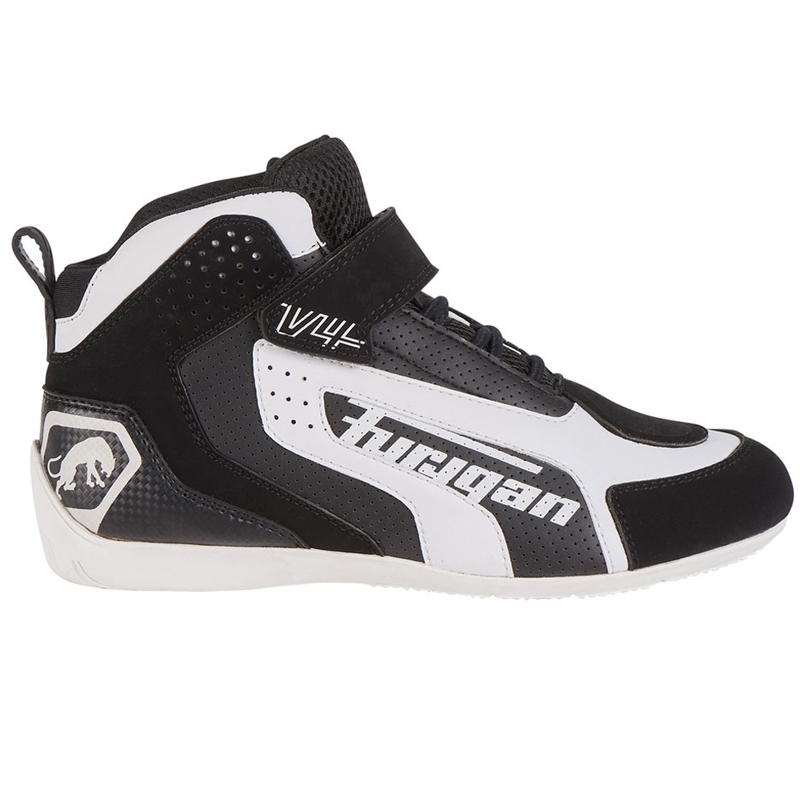 Furygan V4 Vented motoros cipő fekete-fehér