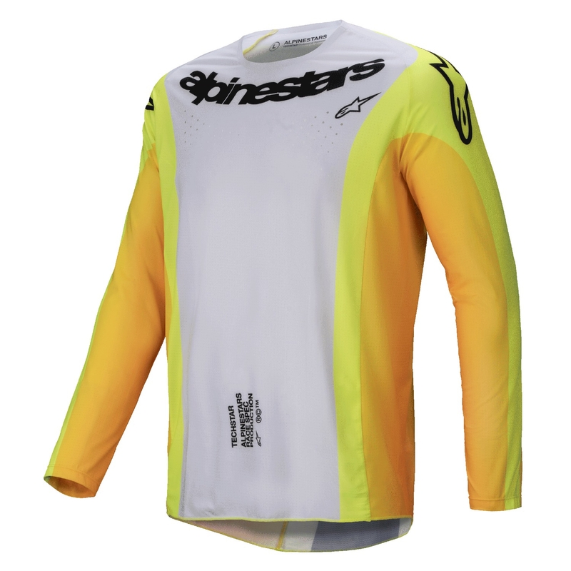 Alpinestars Techstar Melt motokrossz mez sárga-fekete