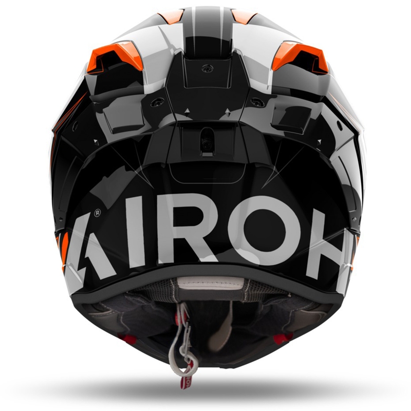 Airoh GP800 Must zárt motoros bukósisak narancssárga