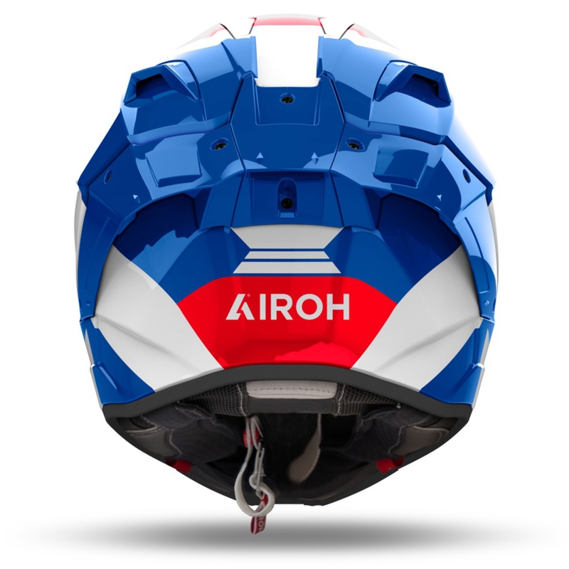 Airoh GP800 Competition zárt motoros bukósisak kék-piros