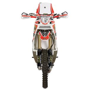 Handguard POLISPORT EVOLUTION INTEGRAL 8305100026 with mounting kit (?22 mm) fehér