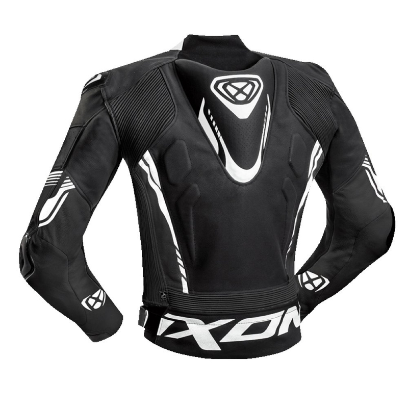 IXON Vortex 2 motorkerékpár-kabát fekete-fehér akció kiárusítás