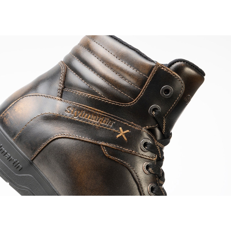 Stylmartin Iron WP motoros cipő bronz