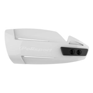 Handguard POLISPORT HAMMER 8307800001 with universal plastic mounting kit fehér
