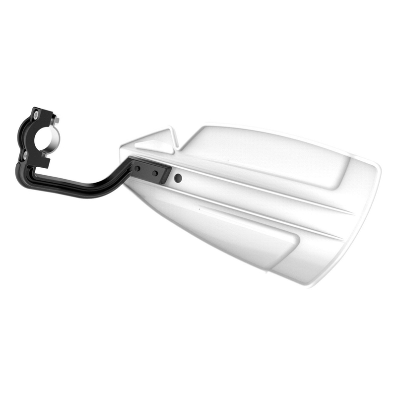 Handguard POLISPORT HAMMER with universal plastic mounting kit fekete