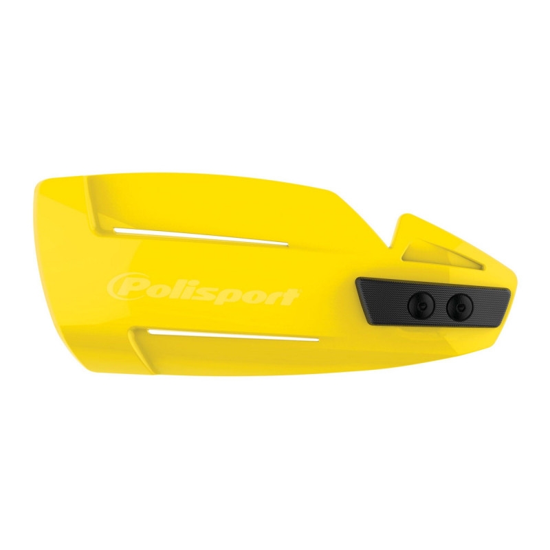 Handguard POLISPORT HAMMER with universal plastic mounting kit sárga