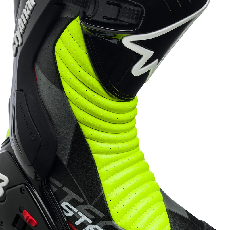 Stylmartin Stealth Evo Air motoros csizma fekete-fluo sárga