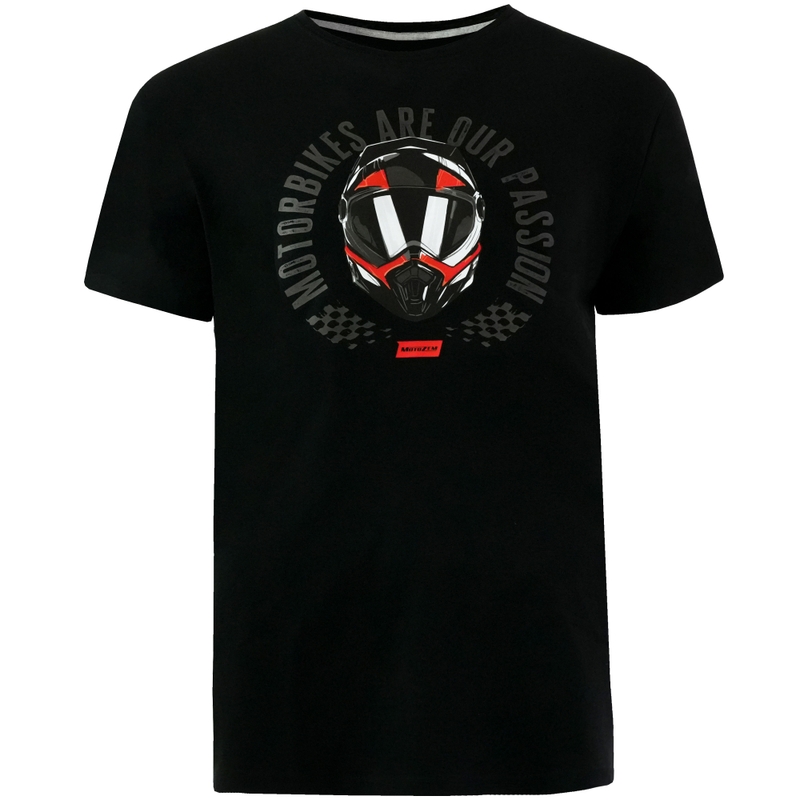Motozem Motorbikes are our passion póló fekete
