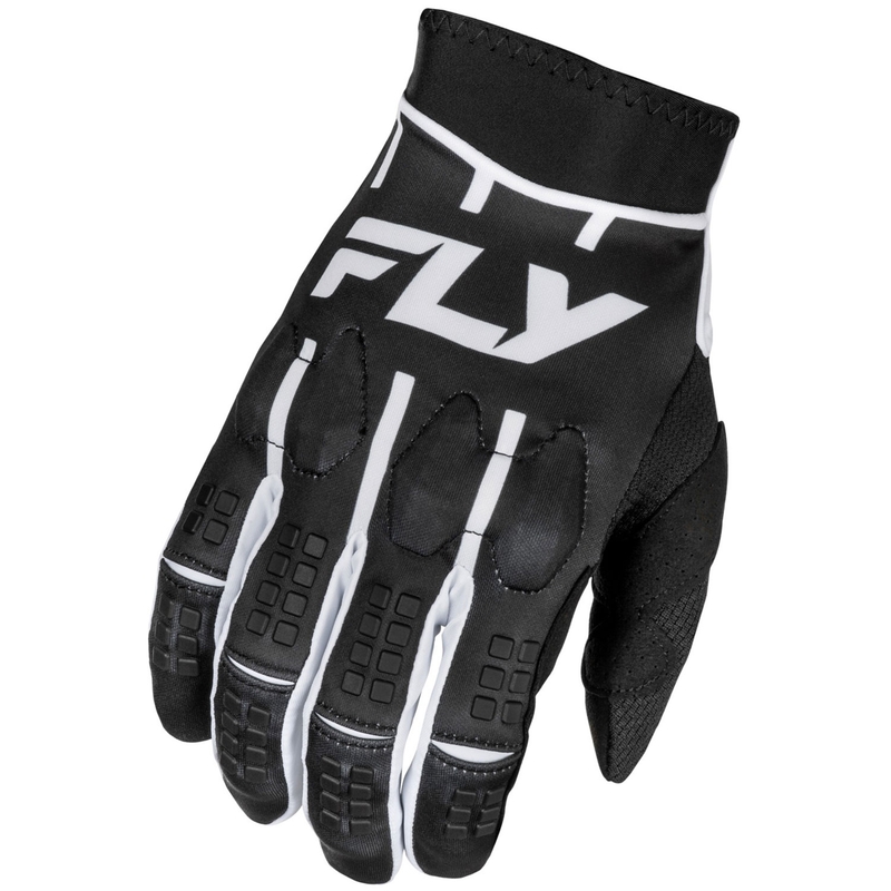 FLY Racing Evolution DST motokrossz kesztyű fekete-fehér