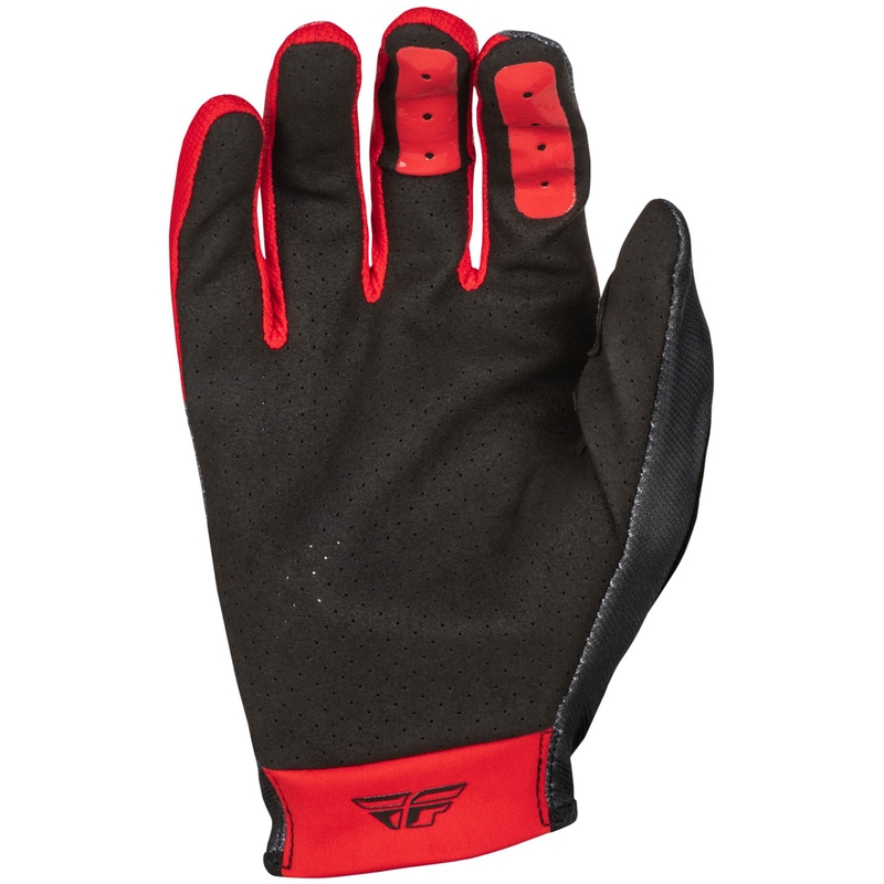 FLY Racing Lite motokrossz kesztyű fekete-piros