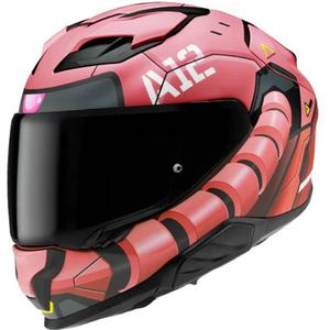 HJC F71 Zaku Bandai Namco MC1SF zárt motoros bukósisak piros