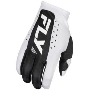 FLY Racing Lite motokrossz kesztyű fehér-fekete
