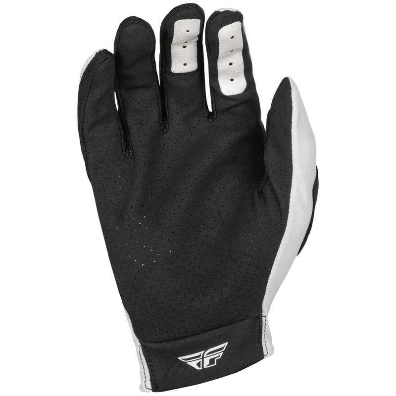 FLY Racing Lite motokrossz kesztyű fehér-fekete
