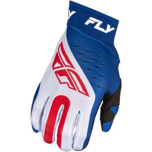 FLY Racing ProLite motokrossz kesztyű piros-fehér-kék