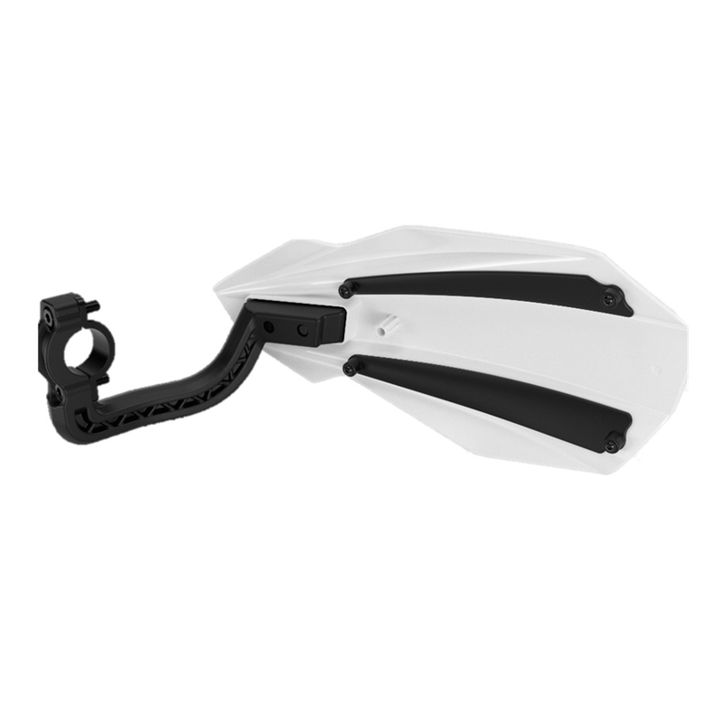 Handguard POLISPORT MX BULLIT with mounting system fehér