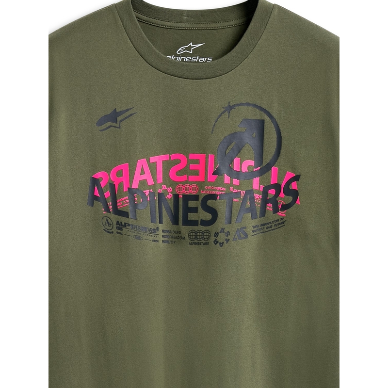 Alpinestars Semicircle CSF póló zöld