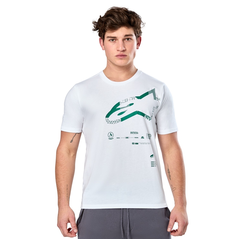 Alpinestars Geografica CSF póló fehér