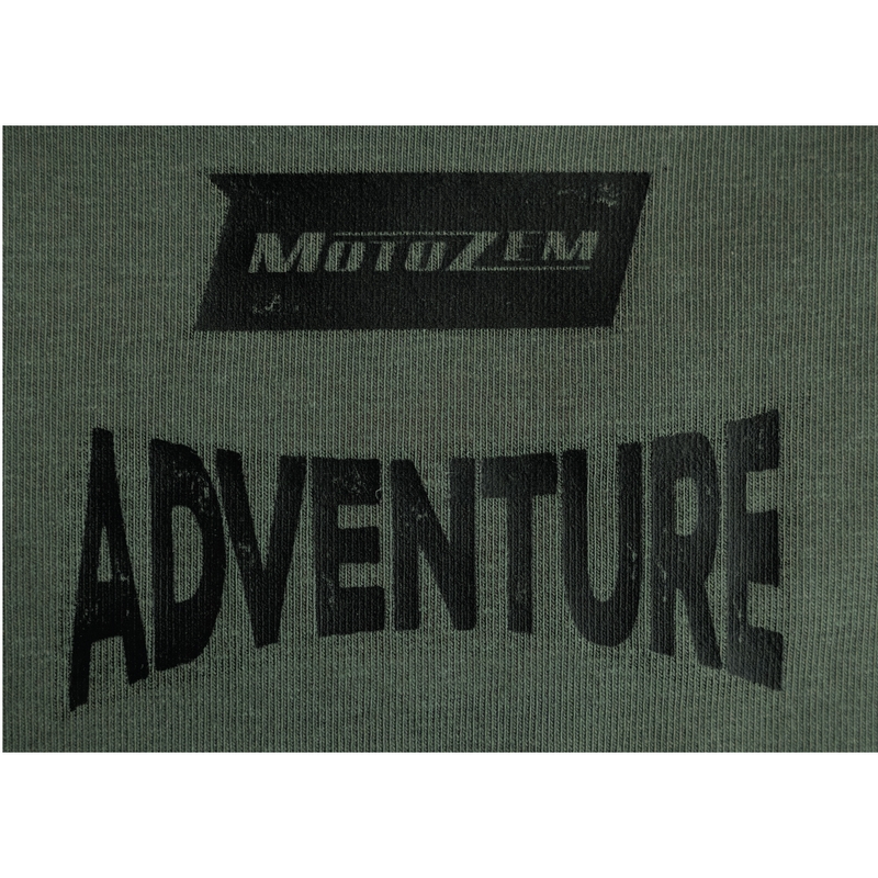 Motozem Adventure póló zöld