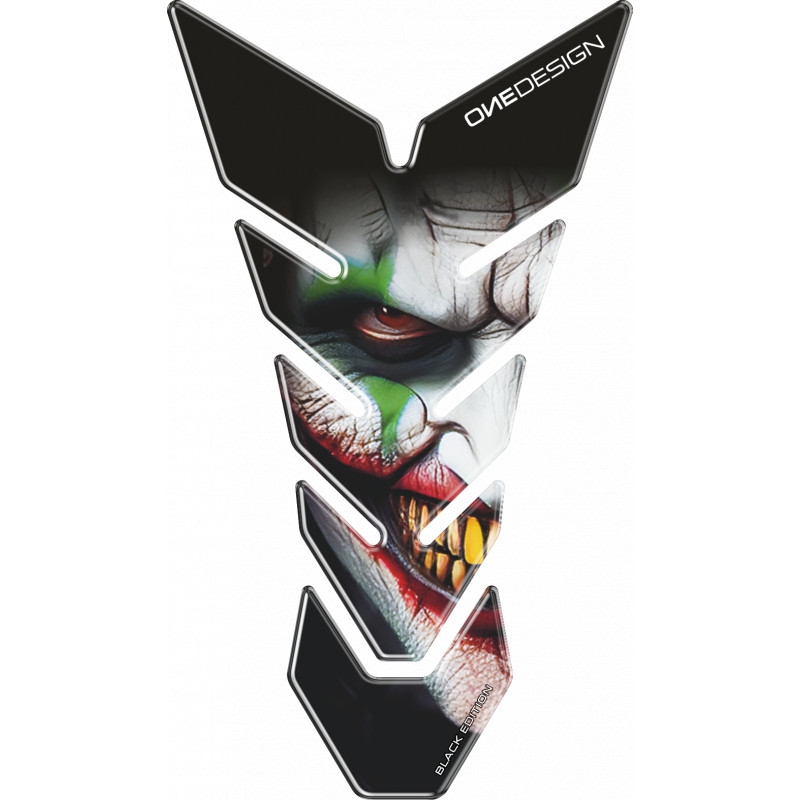 Print Black edition - Monster face üzemanyagtartály matrica