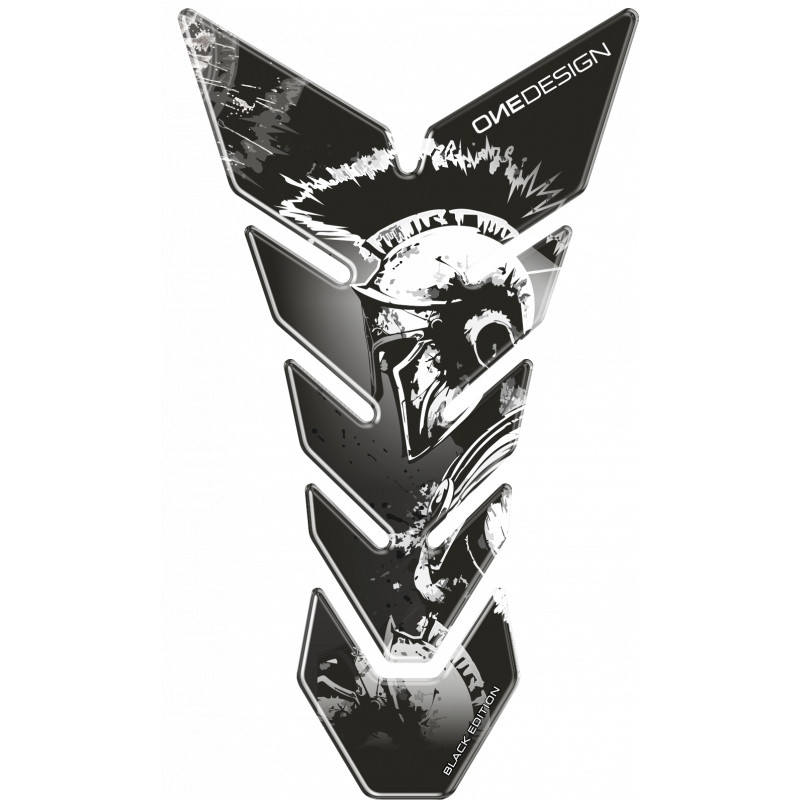 Print Black edition - Gladiator üzemanyagtartály matrica