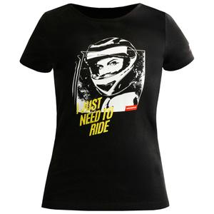 Motozem Girl női póló fekete