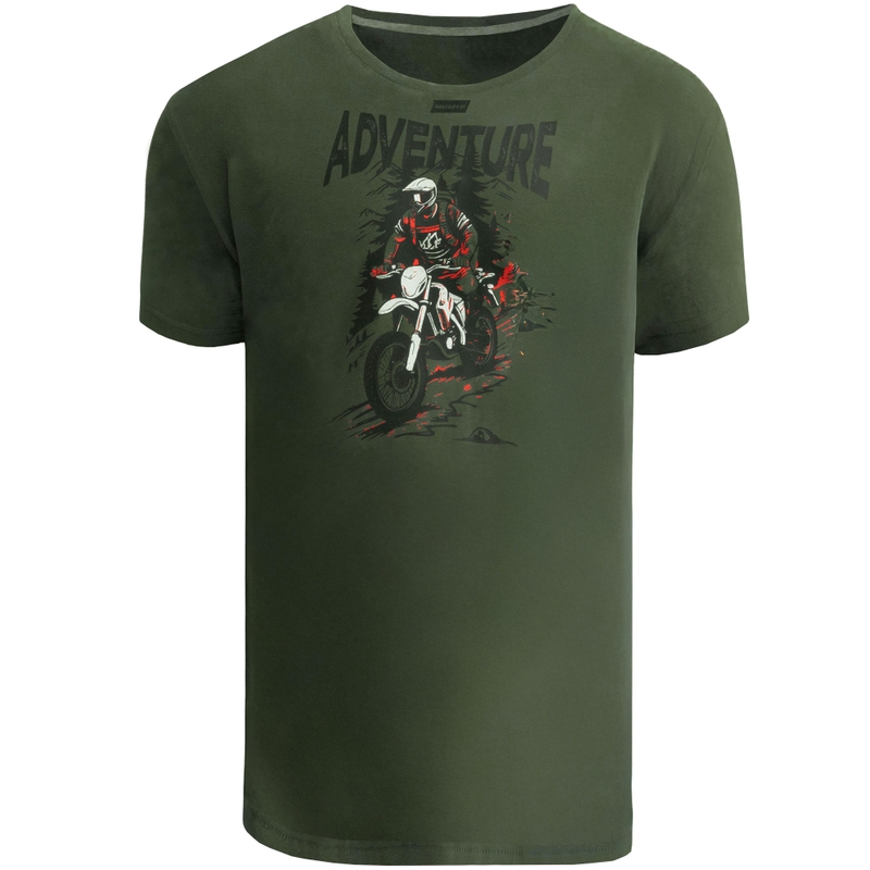 Motozem Adventure póló zöld