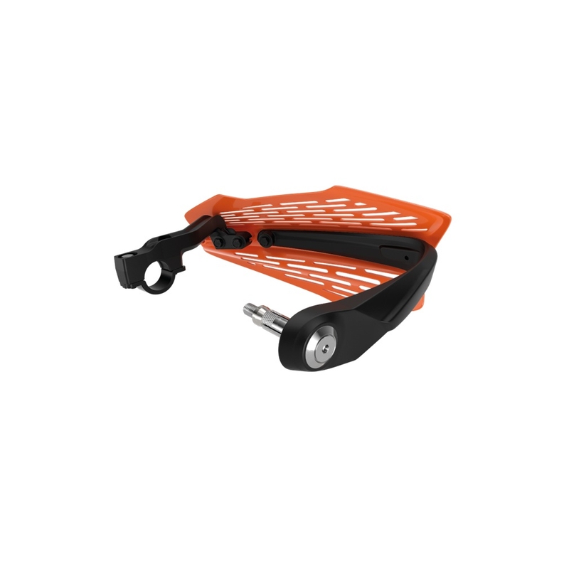 Handguard POLISPORT MX FORCE with universal handlebar mounting kit fehér