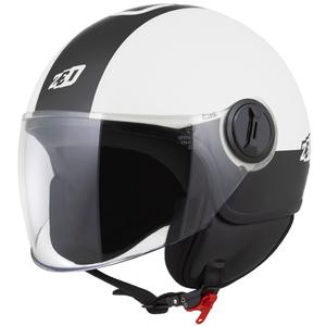 ZED C35 nyitott bukósisak fehér-fekete