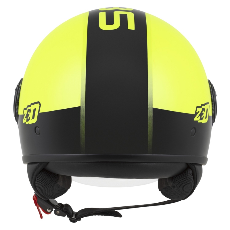 ZED C35 nyitott bukósisak fluo sárga-fekete