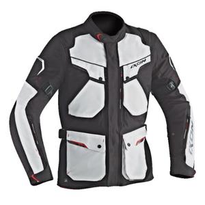 IXON Crosstour HP feketeszürke motorkerékpár-kabát