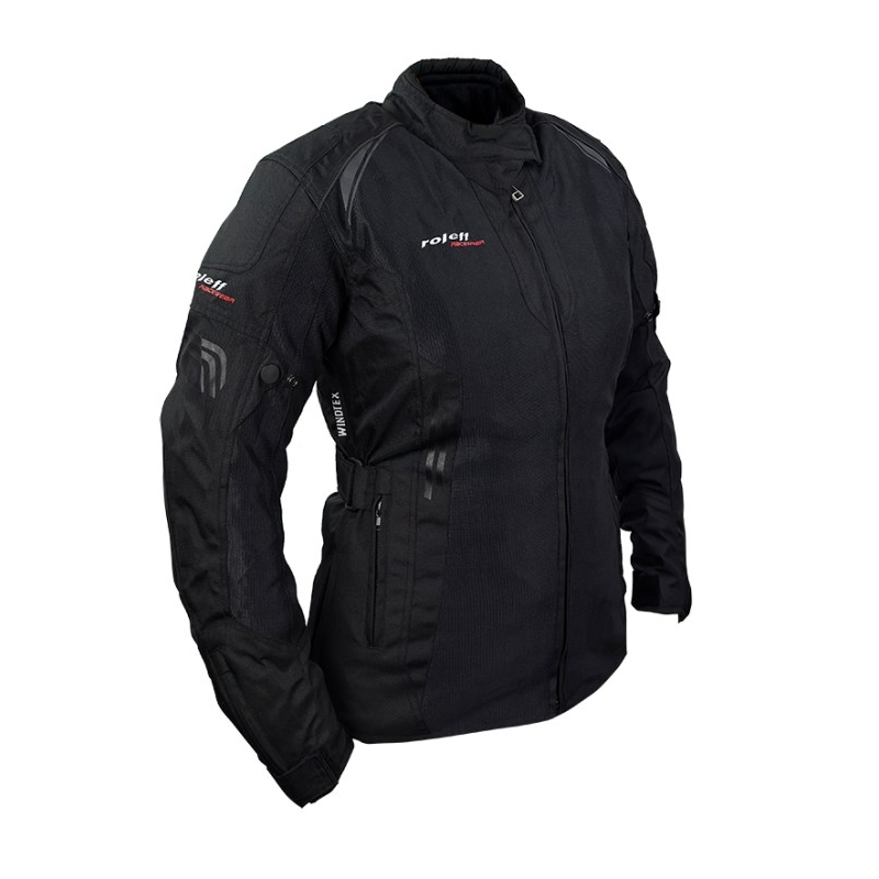 Roleff Mesh női motoros kabát fekete