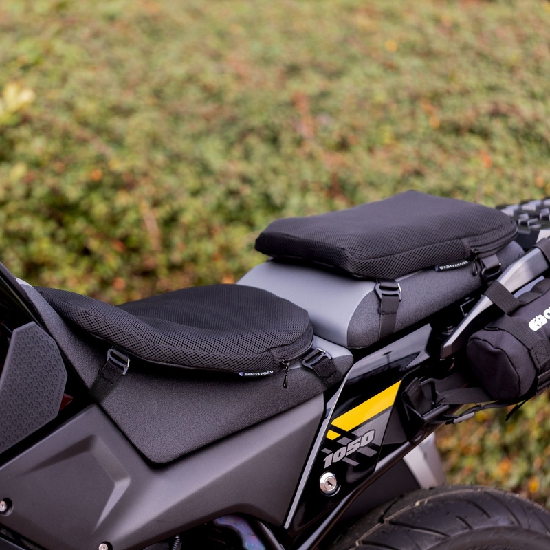 Oxford Air Seat Pillion and Enduro felfújható üléspárna fekete