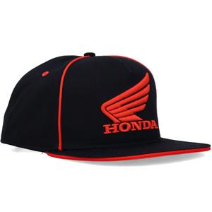 Honda FLAT CAP siltes sapka fekete