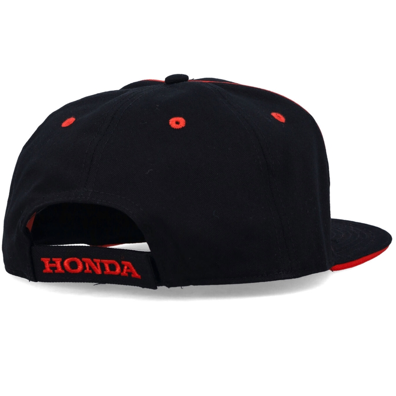 Honda FLAT CAP siltes sapka fekete