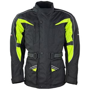 Roleff Kodra motoros kabát fekete-fluo sárga