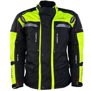 Roleff Kodra Enduro motoros kabát fekete-fluo sárga