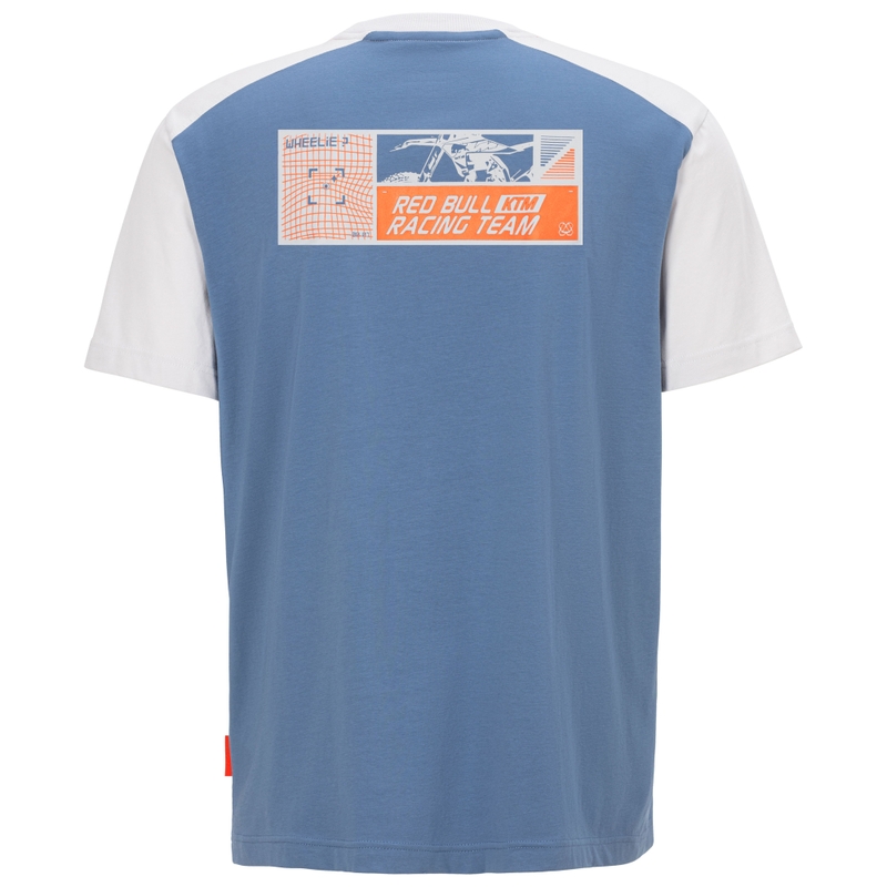 KTM Dusk póló kék-szürke