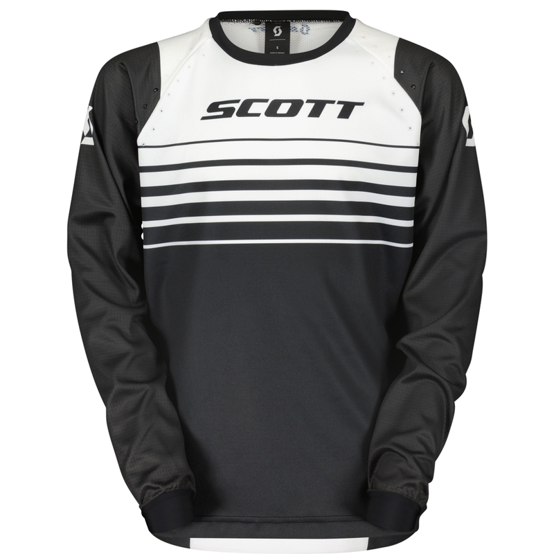 SCOTT EVO Swap gyerek motokrossz mez fekete-fehér