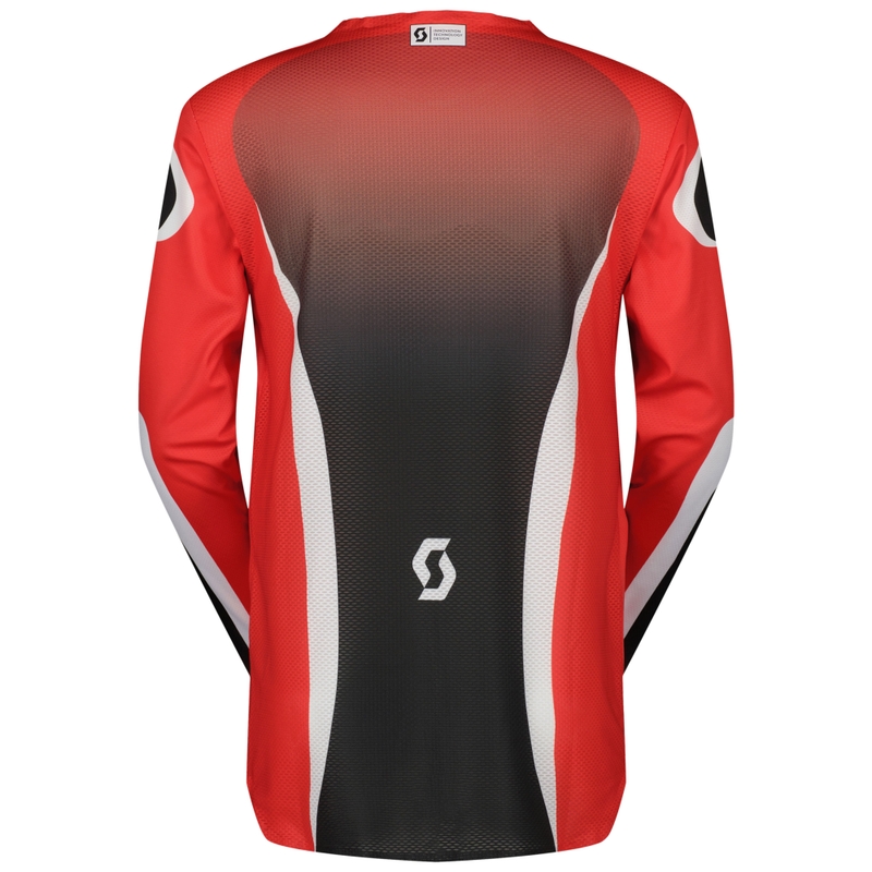 SCOTT Podium Pro motokrossz mez piros-fekete