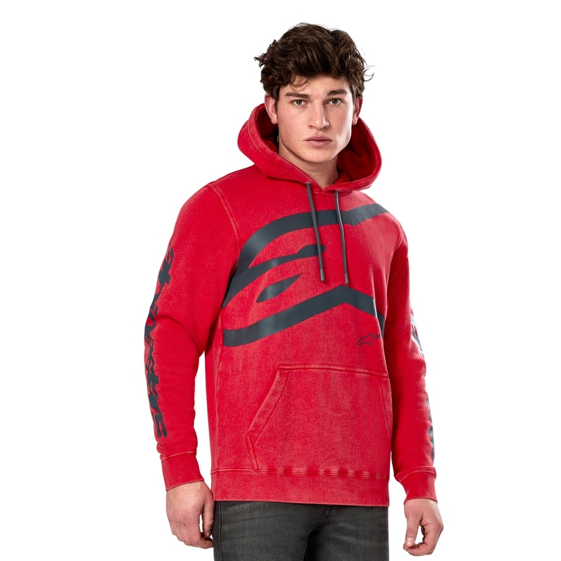 Alpinestars Unbound Hoodie pulóver piros