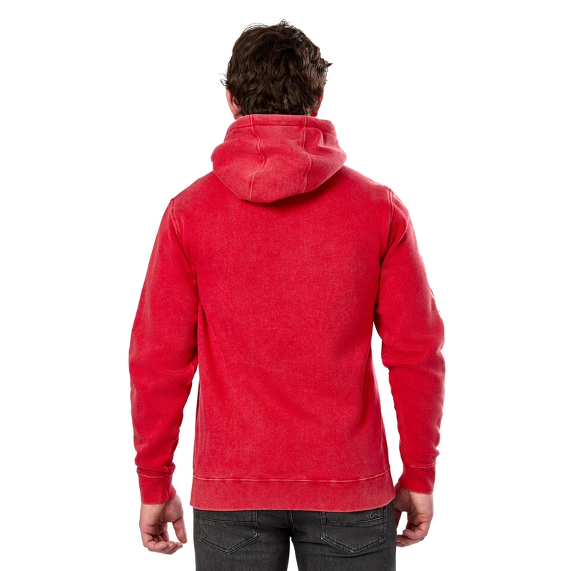 Alpinestars Unbound Hoodie pulóver piros