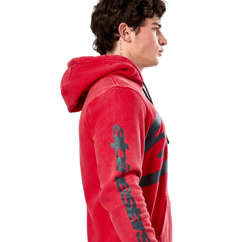 Alpinestars Unbound Hoodie pulóver piros