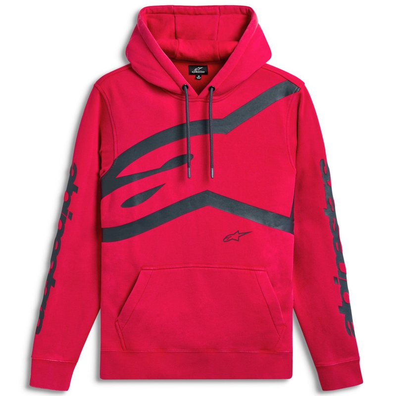 Alpinestars Unbound Hoodie pulóver piros
