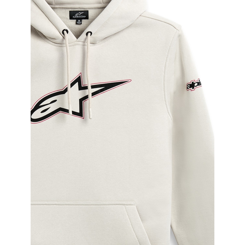 Alpinestars Insignia Hoodie pulóver fehér offwhite