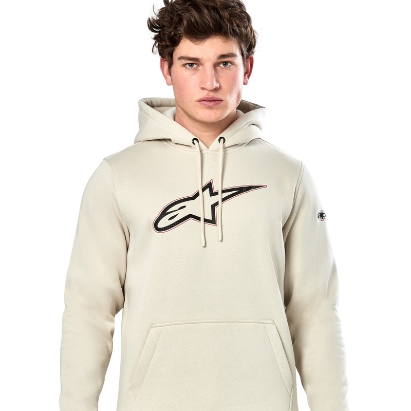 Alpinestars Insignia Hoodie pulóver fehér offwhite
