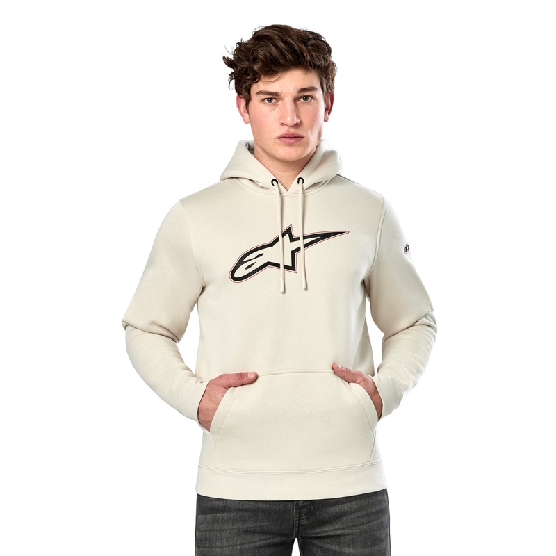 Alpinestars Insignia Hoodie pulóver fehér offwhite