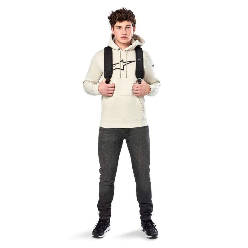 Alpinestars Insignia Hoodie pulóver fehér offwhite