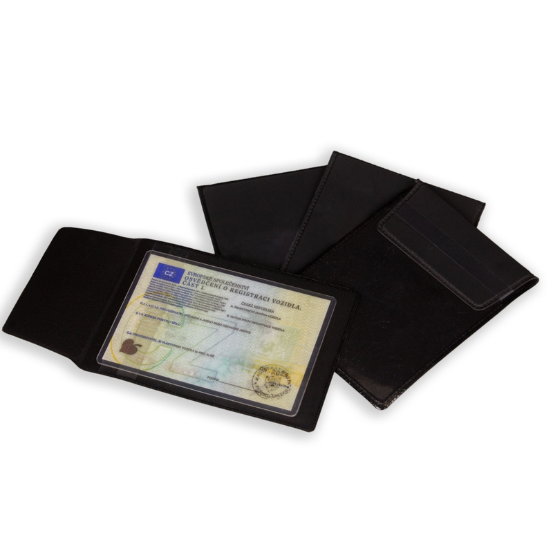 MotoZem okmánytartó  fekete