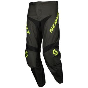 SCOTT Compete motokrossz nadrág fekete-fluo sárga
