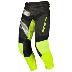 SCOTT EVO Dirt motokrossz nadrág fekete-fluo sárga